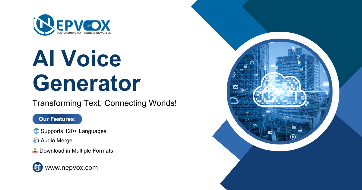 NepVox - Convert Text to Natural Speech Using AI | Free TTS