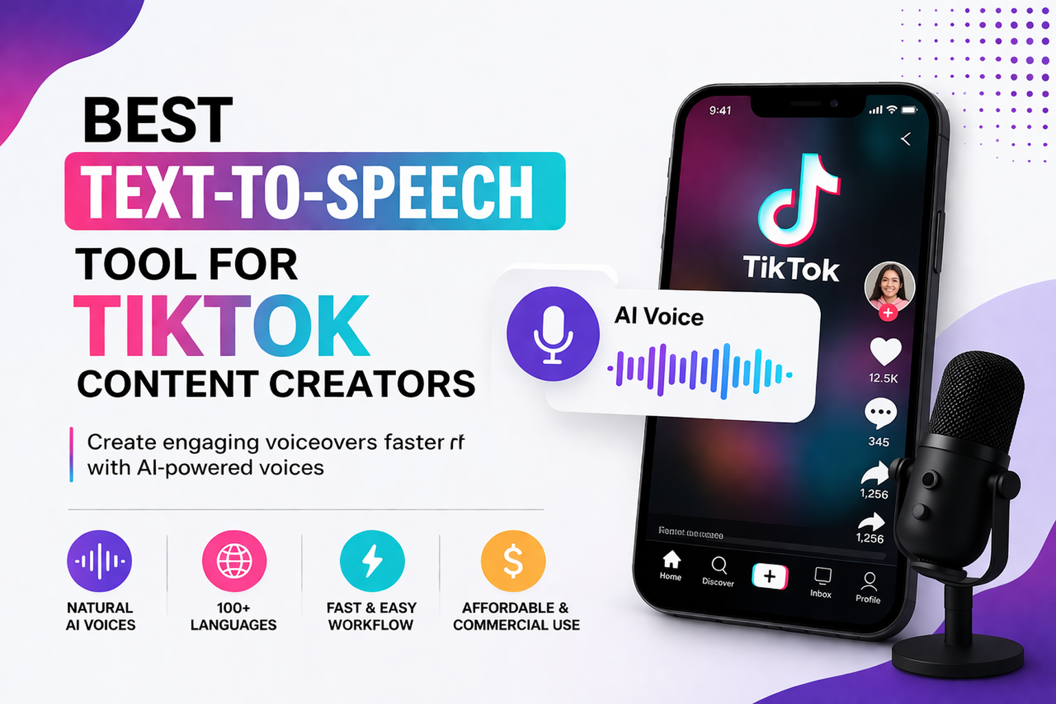 Best Text-to-Speech Tool for TikTok Creators