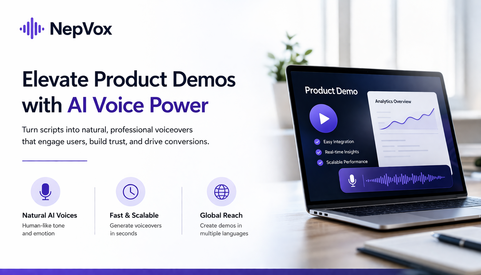 Elevate Your Product Demo With Ai Voice Generator